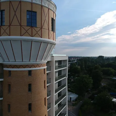 Exklusives Wohnen Im Historischen Wasserturm Dem Highlight Von We322 Apartament *