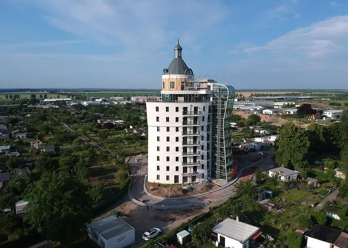 דירה Exklusives Wohnen Im Historischen Wasserturm Dem Highlight Von We322 דליטש'